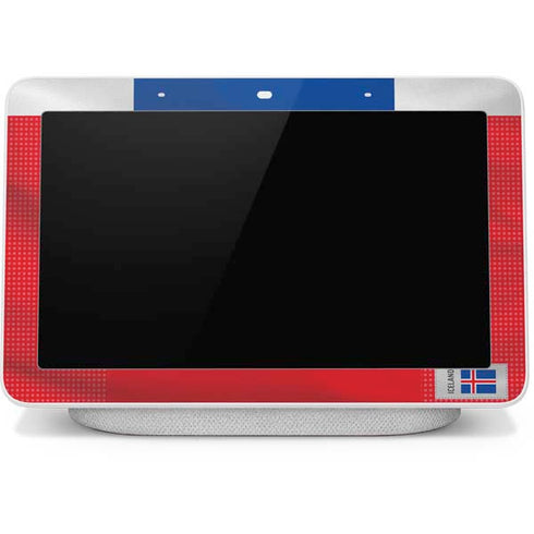 Iceland Soccer Flag Google Home Hub Skin