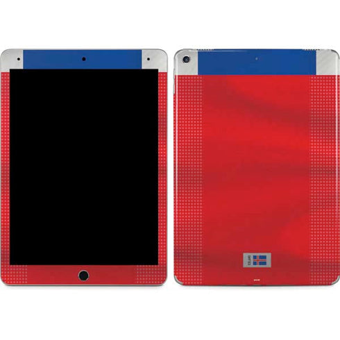 Iceland Soccer Flag iPad Skins