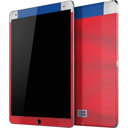 Iceland Soccer Flag iPad Skins