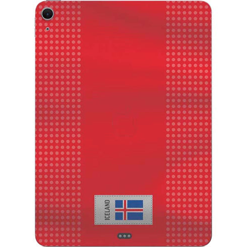 Iceland Soccer Flag Apple iPad Air Skin
