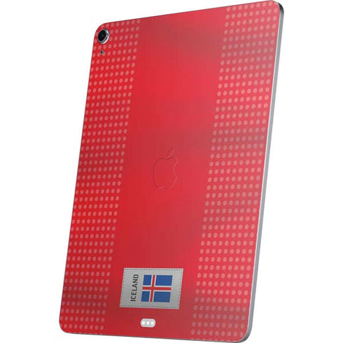 Iceland Soccer Flag Apple iPad Air Skin