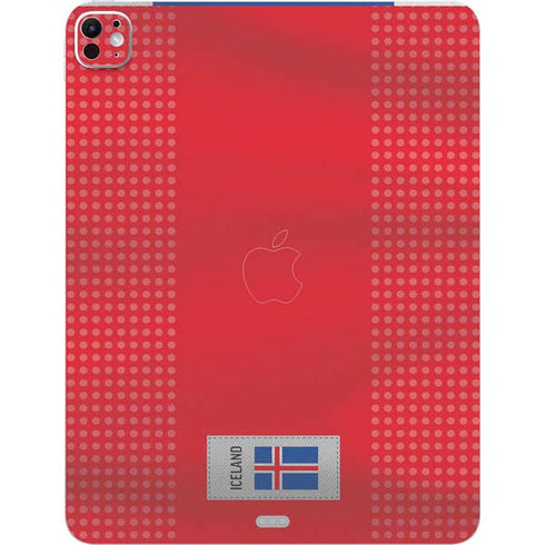 Iceland Soccer Flag iPad Pro 13in M4 (2024) Skin