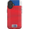 Iceland Soccer Flag iPhone 16 Plus Impact Case