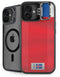 Iceland Soccer Flag iPhone 16 Plus Kickstand Case