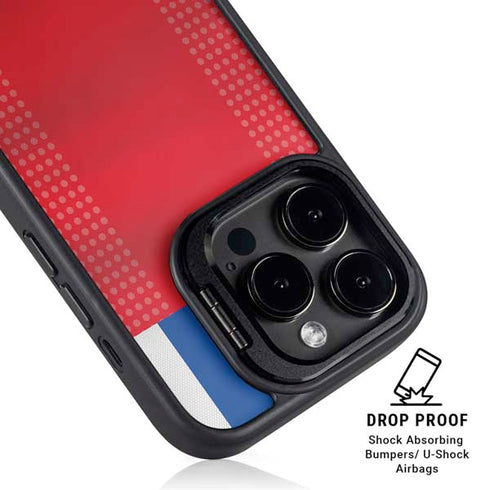 Iceland Soccer Flag iPhone 16 Pro Max Kickstand Case