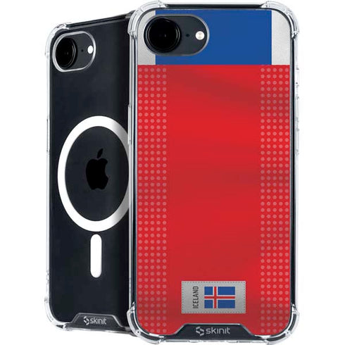 Iceland Soccer Flag iPhone 16e MagSafe Case