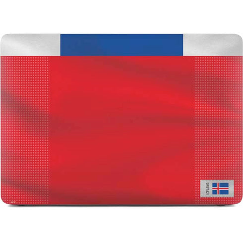 Iceland Soccer Flag Apple MacBook Air Skin