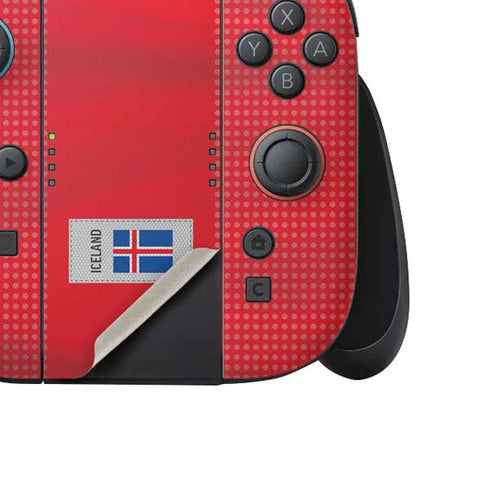 Iceland Soccer Flag Nintendo Switch 2 (2025) Joy-Con Controller Skin