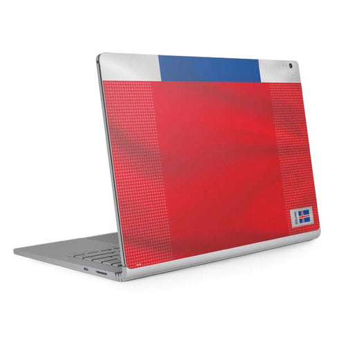 Iceland Soccer Flag Surface Book 2 13.5in Skin