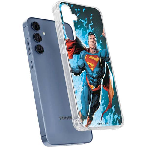 DC Comics Superman Action Comics Cover #976 Art by Gary Frank Galaxy A55 5G Clear Case