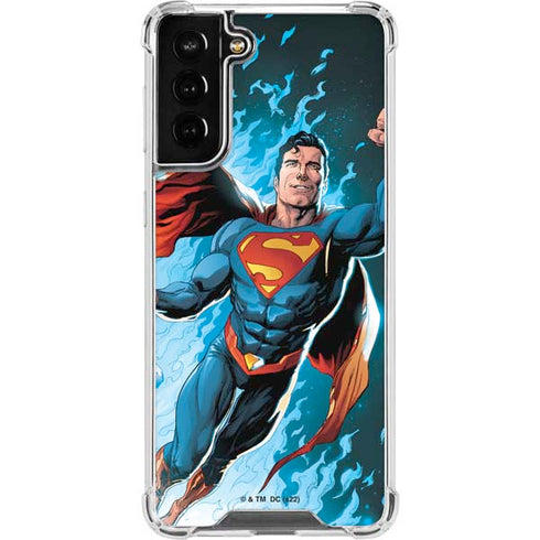 DC Comics Superman Action Comics Cover #976 Art by Gary Frank Galaxy S22 Plus Clear Case