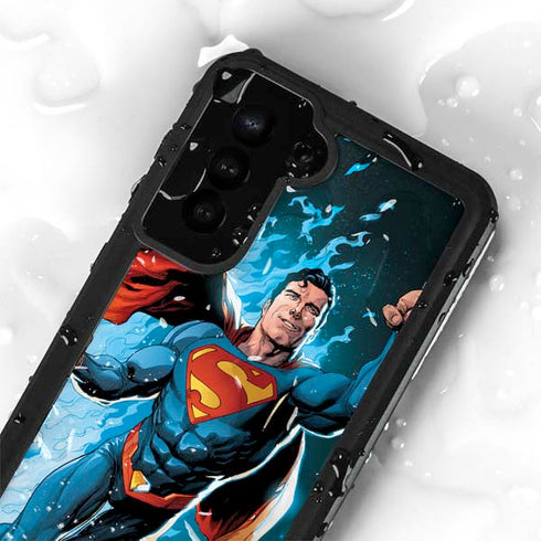DC Comics Superman Action Comics Cover #976 Art by Gary Frank Galaxy S24 Plus Waterproof Case