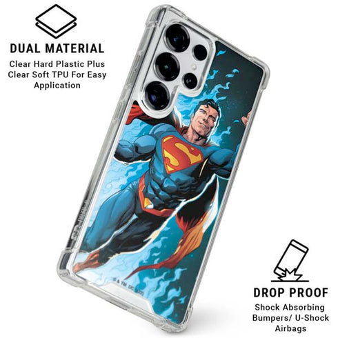 DC Comics Superman Action Comics Cover #976 Art by Gary Frank Galaxy S26 Ultra Clear Case