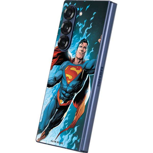 DC Comics Superman Action Comics Cover #976 Art by Gary Frank Galaxy Z Fold6 Skin