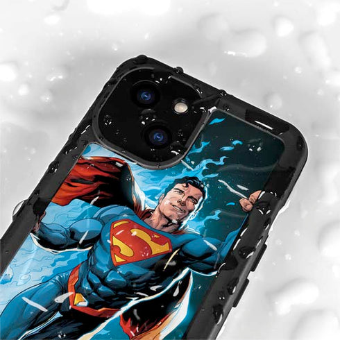 DC Comics Superman Action Comics Cover #976 Art by Gary Frank iPhone 15 Plus Waterproof Case