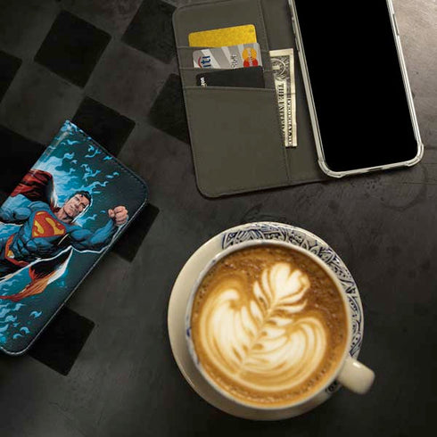 DC Comics Superman Action Comics Cover #976 Art by Gary Frank iPhone 15 Pro Folio Case