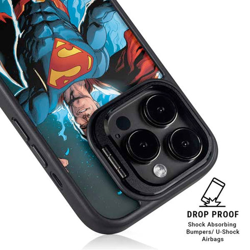 DC Comics Superman Action Comics Cover #976 Art by Gary Frank iPhone 15 Pro Kickstand Case