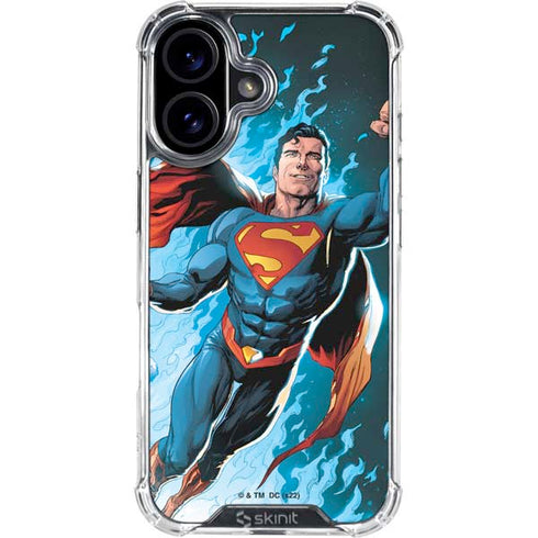DC Comics Superman Action Comics Cover #976 Art by Gary Frank iPhone 16 Plus Clear Case