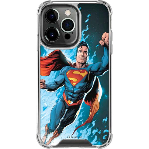 DC Comics Superman Action Comics Cover #976 Art by Gary Frank iPhone 16 Pro Clear Case