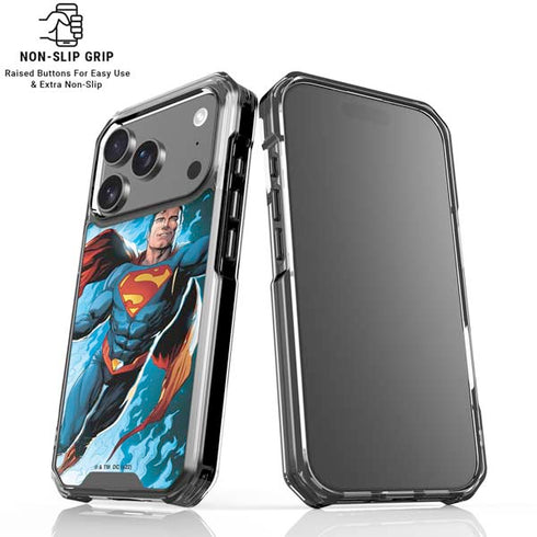 DC Comics Superman Action Comics Cover #976 Art by Gary Frank iPhone 18 Pro Clear Case