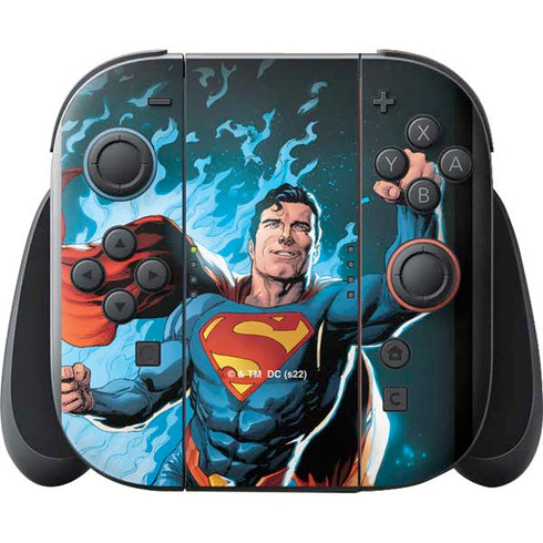DC Comics Superman Action Comics Cover #976 Art by Gary Frank Nintendo Switch 2 (2025) with Joy-Con Skin