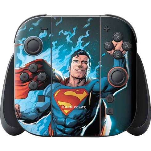 DC Comics Superman Action Comics Cover #976 Art by Gary Frank Nintendo Switch 2 (2025) Joy-Con Controller Skin