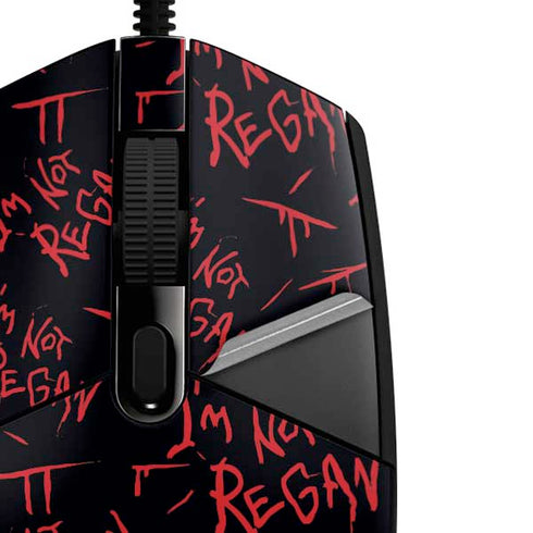 Warner Bros The Exorcist Im Not Regan G203 Prodigy RGB Wired Gaming Mouse Skin