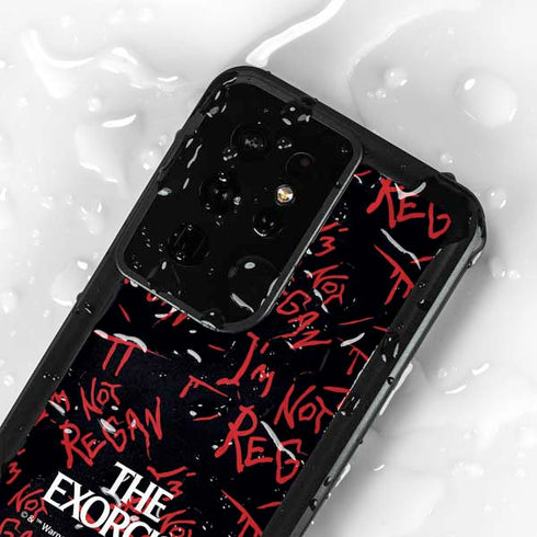 Warner Bros The Exorcist Im Not Regan Galaxy S24 Ultra Waterproof Case