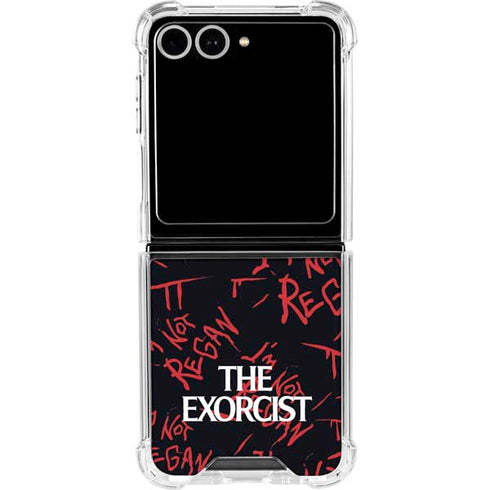 Warner Bros The Exorcist Im Not Regan Galaxy Z Flip7 Clear Case