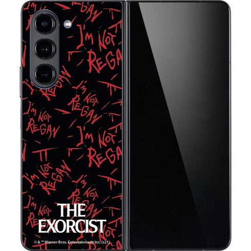Warner Bros The Exorcist Im Not Regan Galaxy Z Fold5 5G Skin