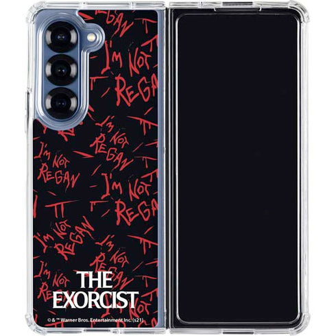 Warner Bros The Exorcist Im Not Regan Galaxy Z Fold6 Clear Case