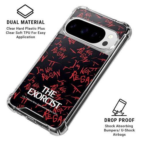 Warner Bros The Exorcist Im Not Regan Google Pixel 10 Pro XL Clear Case