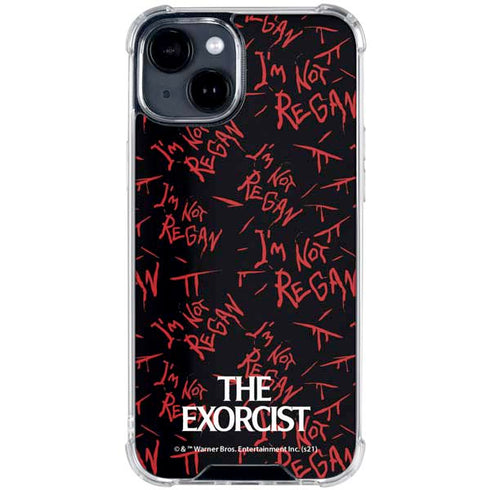 Warner Bros The Exorcist Im Not Regan iPhone 15 Clear Case
