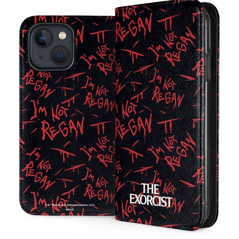 Warner Bros The Exorcist Im Not Regan iPhone 15 Plus Folio Case