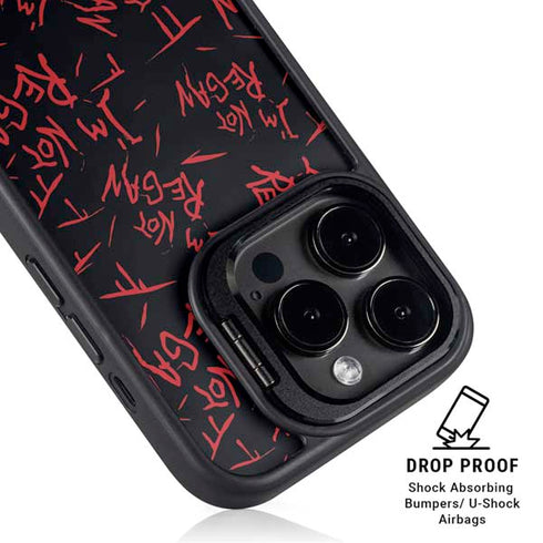 Warner Bros The Exorcist Im Not Regan iPhone 15 Pro Kickstand Case