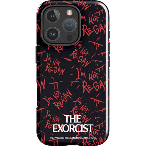 Warner Bros The Exorcist Im Not Regan iPhone 16 Pro Impact Case