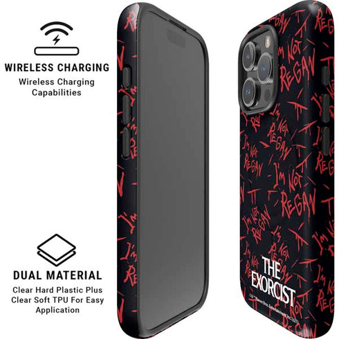 Warner Bros The Exorcist Im Not Regan iPhone 16 Pro Magsafe Impact Case