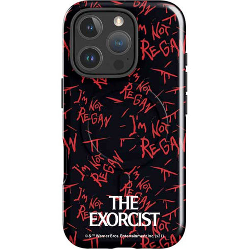 Warner Bros The Exorcist Im Not Regan iPhone 16 Pro Max Magsafe Impact Case