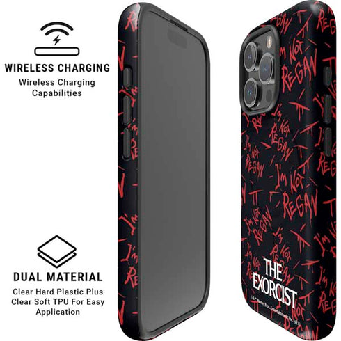 Warner Bros The Exorcist Im Not Regan iPhone 16 Pro Max Magsafe Impact Case