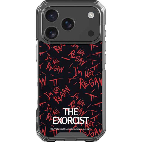 Warner Bros The Exorcist Im Not Regan iPhone 17 Pro Clear Case