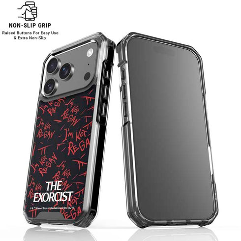 Warner Bros The Exorcist Im Not Regan iPhone 17 Pro Clear Case