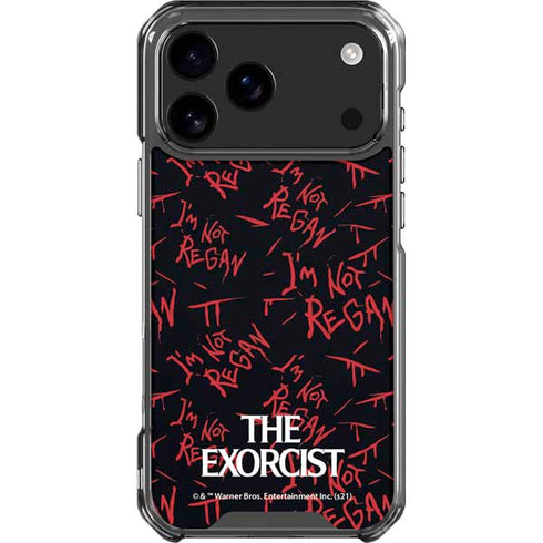 Warner Bros The Exorcist Im Not Regan iPhone 17 Pro Max Clear Case