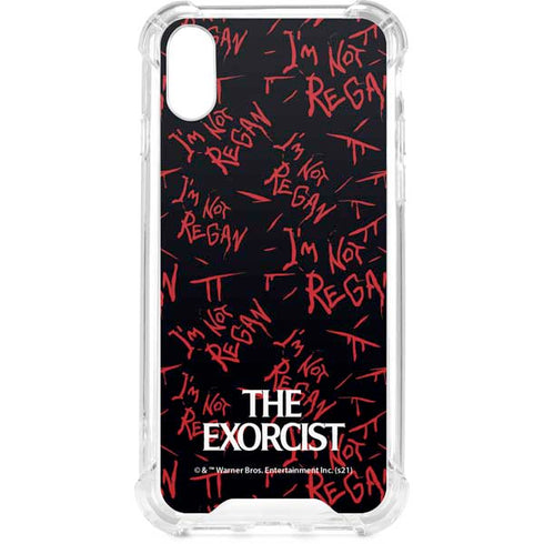 Warner Bros The Exorcist Im Not Regan iPhone XS Clear Case