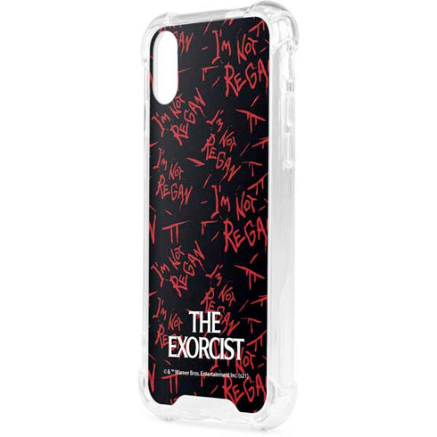 Warner Bros The Exorcist Im Not Regan iPhone XS Clear Case
