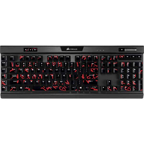 Warner Bros The Exorcist Im Not Regan K95 RGB PLATINUM Mechanical Gaming Keyboard Skin
