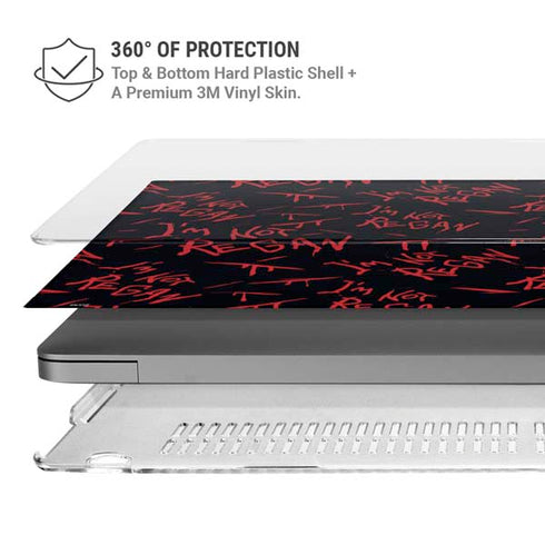 Warner Bros The Exorcist Im Not Regan MacBook Pro 14in (2021-24) Case plus Skin