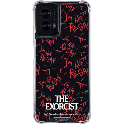 Warner Bros The Exorcist Im Not Regan Moto G Power 5G (2024) Clear Case