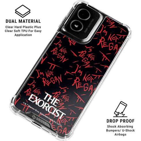 Warner Bros The Exorcist Im Not Regan Moto G Power 5G (2024) Clear Case