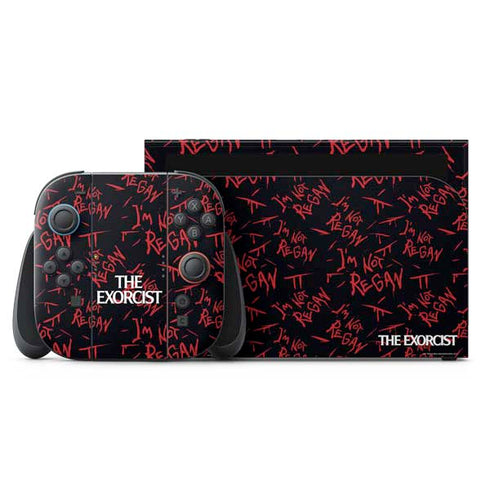 Warner Bros The Exorcist Im Not Regan Nintendo Switch 2 (2025) with Joy-Con Skin