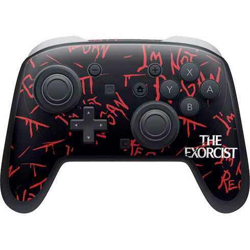 Warner Bros The Exorcist Im Not Regan Nintendo Switch 2 (2025) Pro Controller Skin